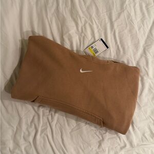 Nike Phoenix Fleece Hoodie Teddy Brown